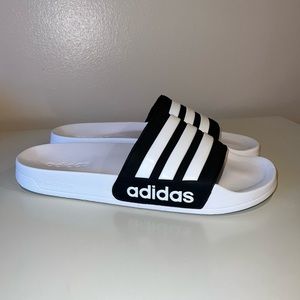 NWT ADIDAS SLIDES - ADILETTE CLOUD FOAM SIZE 14